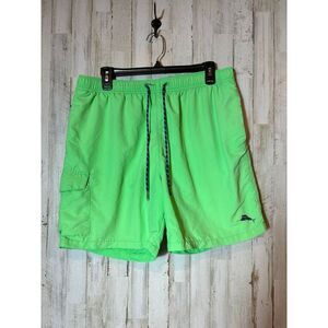 Tommy Bahama 6" Naples Bay Swim Trunks‎ Size Large Paradise Green